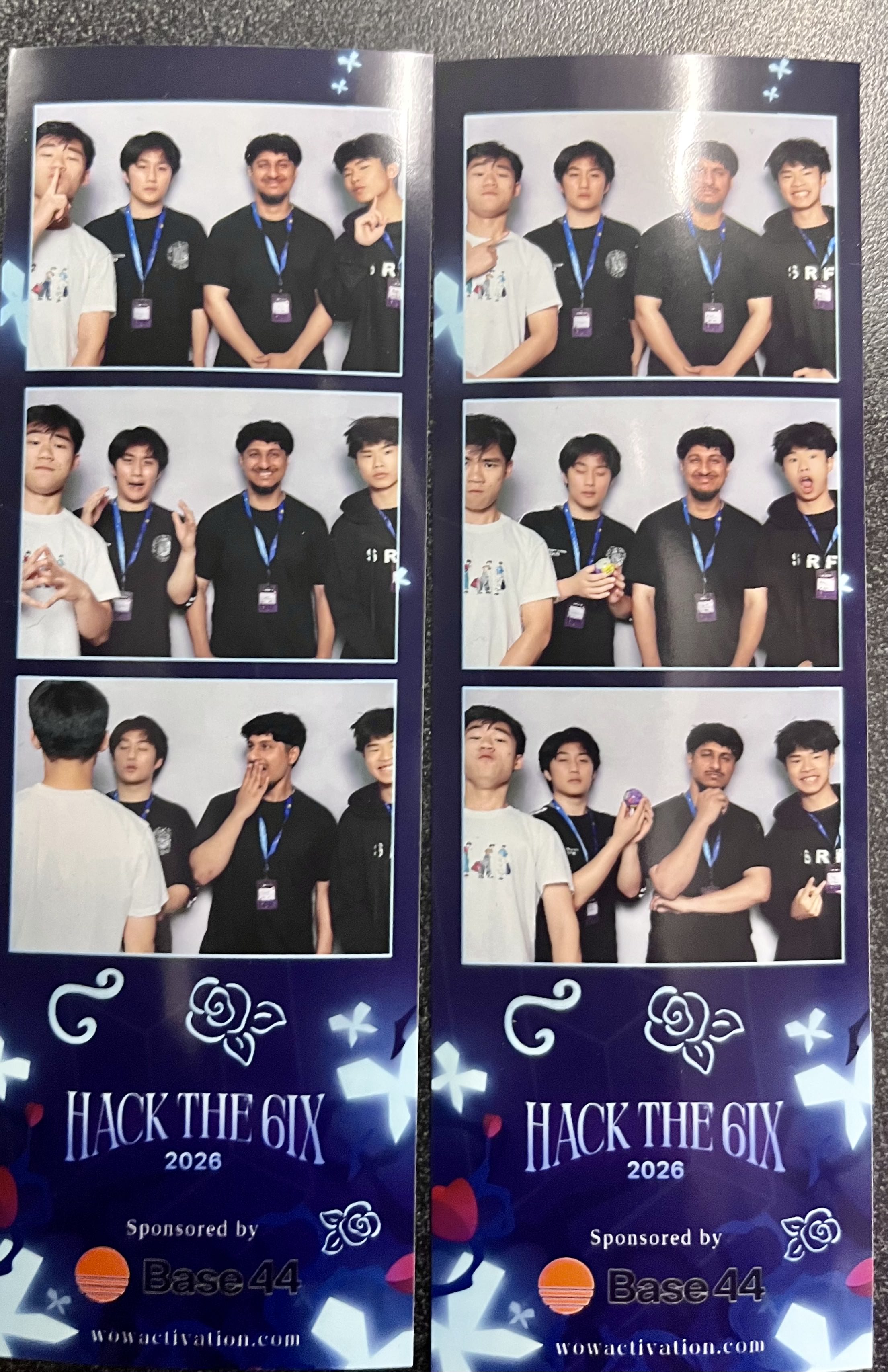 The team behind Tabi at Hack the 6ix